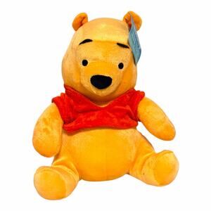 Winnie the Pooh Plush 14 Inch Stuffed Bear Disney Plush Toy Classic Pooh Bear